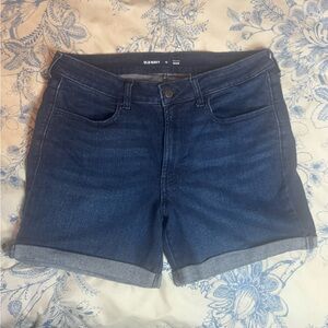 Old Navy Women's Dark Blue Jean Shorts